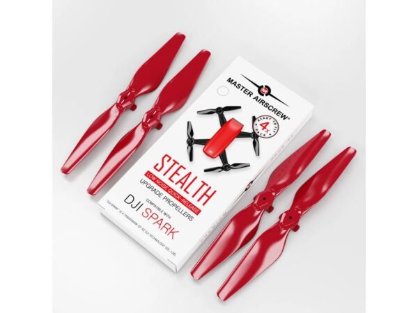 Master Airscrew Propeller Stealth 4.7x2.9" Rot Spark 4